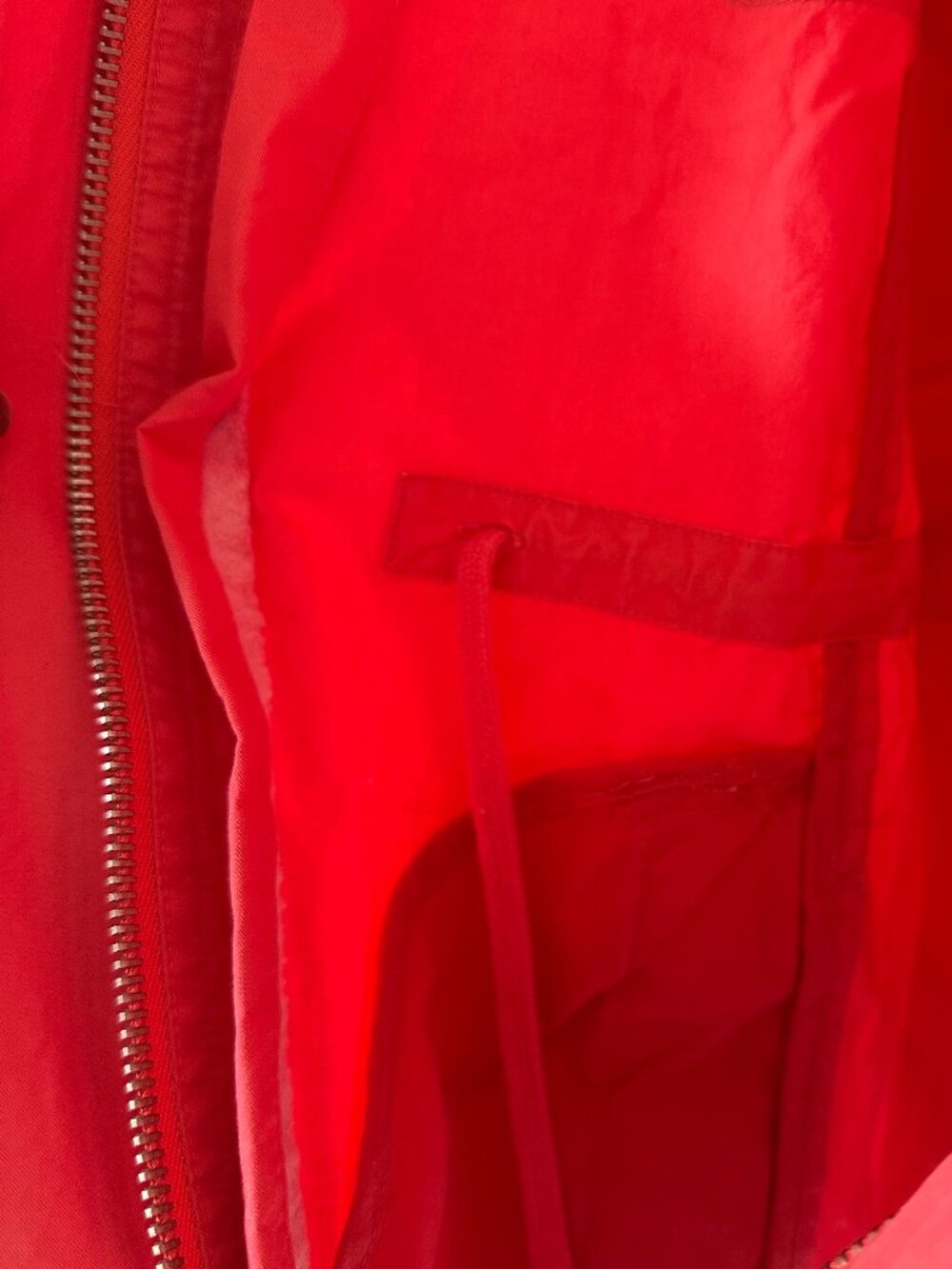 Croft & Barrow Salmon Pink Cinched Utility Jacket Size Medium🌸 - Picture 6 of 6